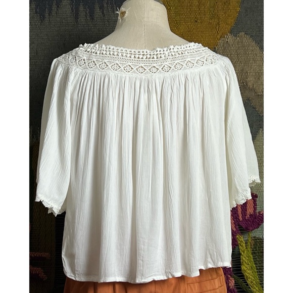 Anthropologie Gauzy Swing Top XS - Picture 11 of 16